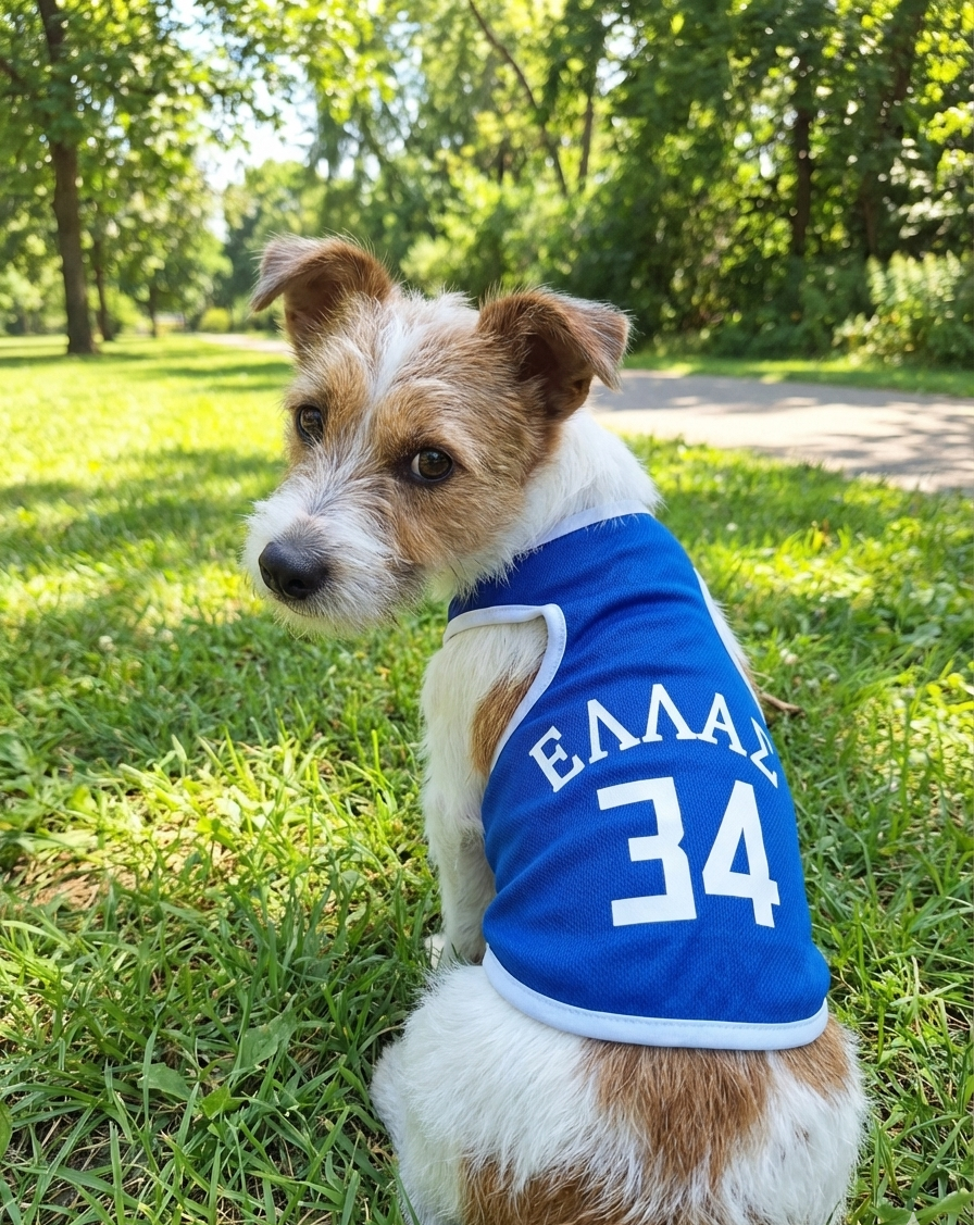 Dog/Cat Greek Basketball Tshirt