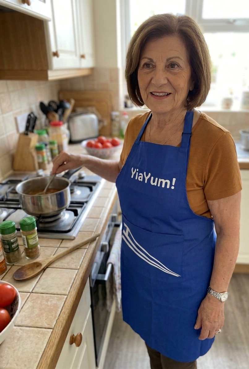 Greek YiaYum! Apron